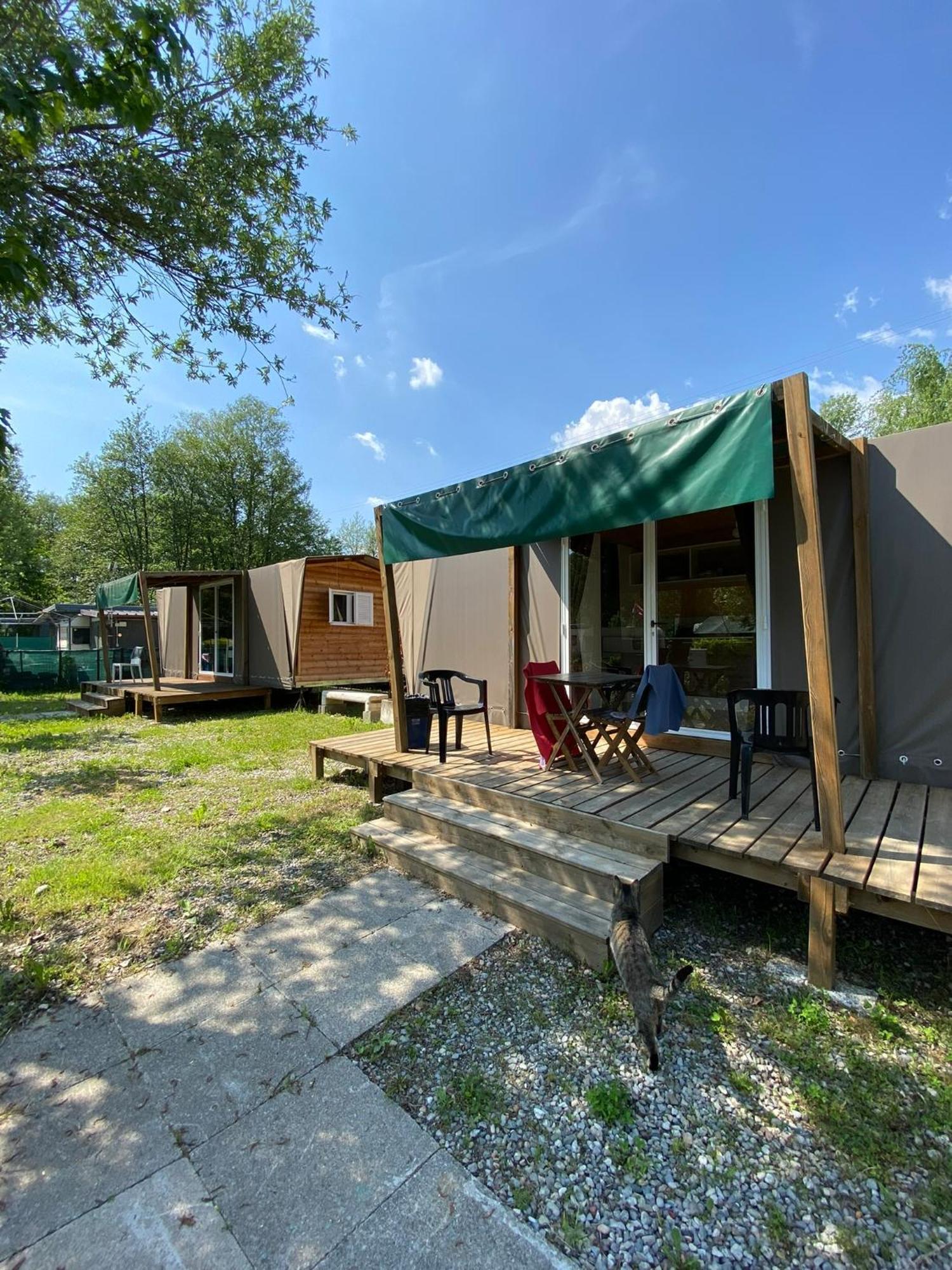 Camping Montorfano Eksteriør bilde